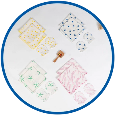 MITTENS AND WASHCLOTHS