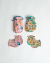 Multi Color Bottle Cover With Mitten Set Of 2