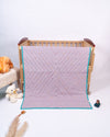 Lila Self Woven Baby Blanket