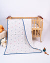 Loom Self Woven Baby Blanket