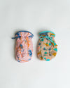 Multi Color Bottle Cover With Mitten Set Of 2