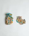 Multi Color Bottle Cover With Mitten Set Of 3