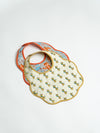 Multi Color Organic Cotton Baby Bibs Set of 2