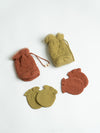 Gold Glow Rust Bottle Cover With Mitten Set
