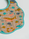 Multi Color Organic Cotton Baby Bib Set of 3