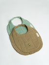 Aqua Sage Double Gauze Bib Set