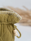 Gold Glow Rust Bottle Cover With Mitten Set