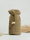 Aqua Fern Bottle Cover With Mitten Set