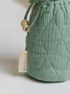 Aqua Fern Bottle Cover With Mitten Set