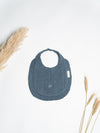 Brown Indigo Double Gauze Bib Set