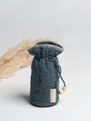 Amber/Indigo Bottle Cover with Mittens Set