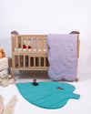 Lunleaf playmat and Viola self woven blanket set