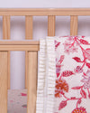 Bloomy Cotton Block Printed Baby Blanket