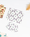Multi Color Cotton Wash Cloth Mitten Set Of 5