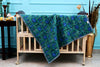 Multicolor Cotton Block Printed Baby Blanket