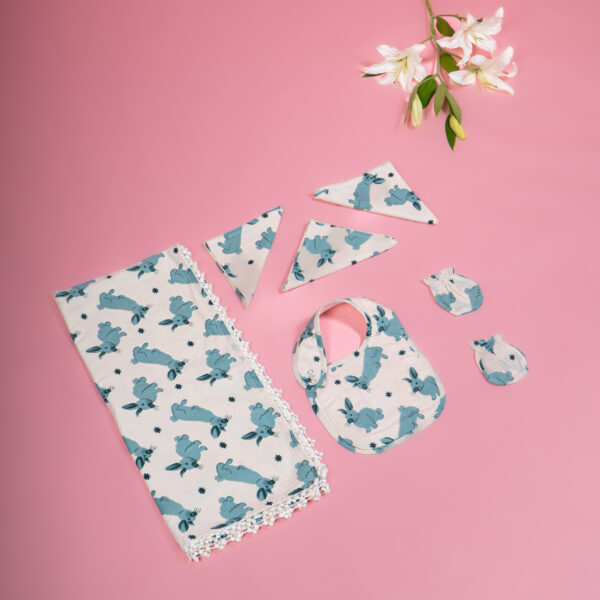 Binky Newborn Essential Cotton Set (Rabbit)