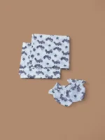 Multicolor Organic Cotton Newborn Mittens/Wash Cloths Set - Image 5