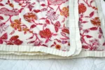 Bloomy Cotton Block Printed Baby Blanket - Image 4