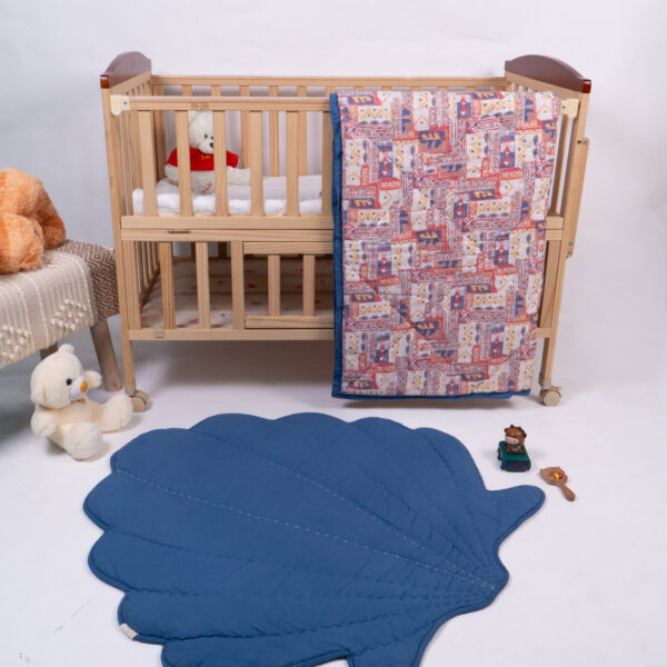 Seasora playmat and Patchy Khadi blanket set