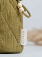 Gold Glow/ Rust Bottle cover with Mittens set - Image 9