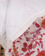 Bloomy Cotton Block Printed Baby Blanket - Image 6